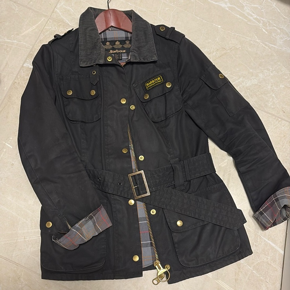 Barbour waxed cotton jacket